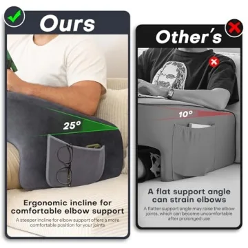 Comfortable OMOTON Reading Pillow for Work and Play