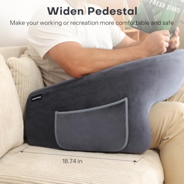 Comfortable OMOTON Reading Pillow for Work and Play