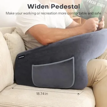 Comfortable OMOTON Reading Pillow for Work and Play