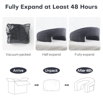 Comfortable OMOTON Reading Pillow for Work and Play