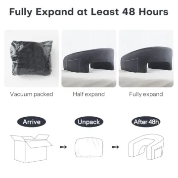 Comfortable OMOTON Reading Pillow for Work and Play