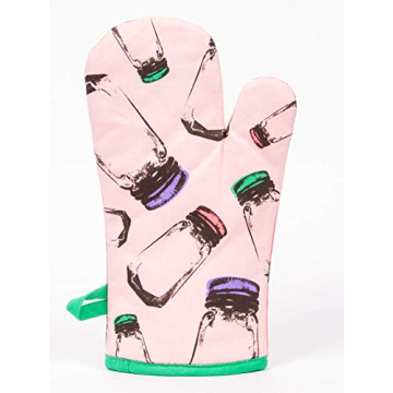 Blue Q Oven Mitt, Bitch I Am The Secret Ingredient, Super-Insulated Quilting, Natural-Fitting Shape, 100% Cotton