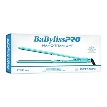 BaBylissPRO Nano Titanium Flat Iron for All Hair Types
