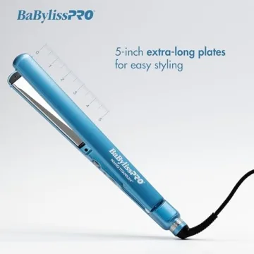 BaBylissPRO Nano Titanium Flat Iron for All Hair Types