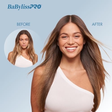 BaBylissPRO Nano Titanium Flat Iron for All Hair Types