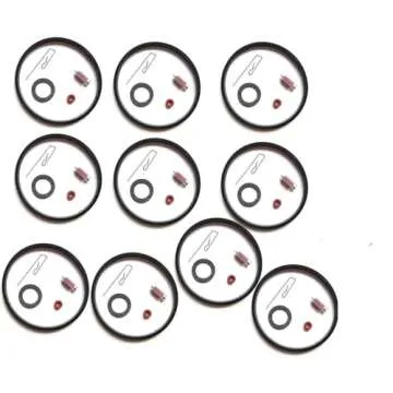 BEAR FLAG EDITION for 10 Carburetor Inlet Needle Kit for Tecumseh 631021 631021B 631021A