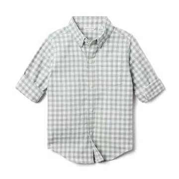 Janie and Jack Boy's Plaid Button-Up Shirt for All Occasions