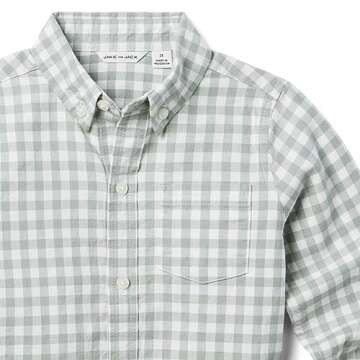 Janie and Jack Boy's Plaid Button-Up Shirt for All Occasions