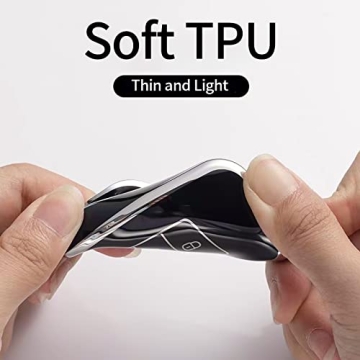 Kespevn Hyundai Key Fob Cover with Leather Keychain