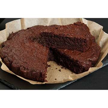 Unbleached Parchment Paper Cookie Baking Sheets,8 Inch Premium Brown Non-Stick Parchment Paper Liners for Round Cake Pans Circle, 100 Count