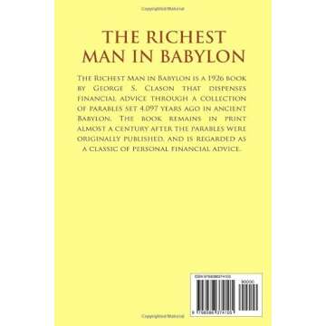 The Richest Man in Babylon: The Original 1926 Edition (A George S. Clason Classics)