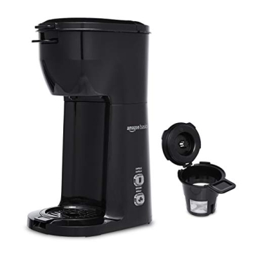 Compact Amazon Basics Drip Coffee Maker for Fresh Brews