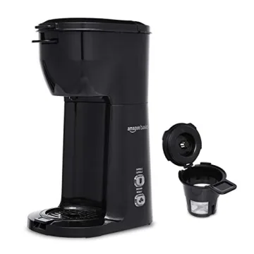 Compact Amazon Basics Drip Coffee Maker for Fresh Brews