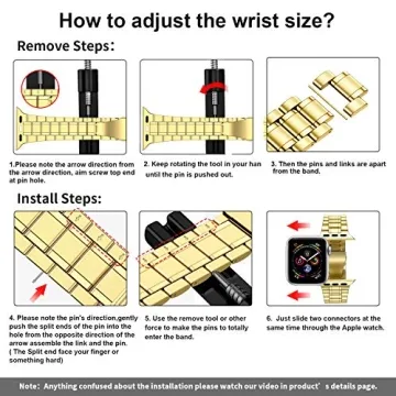 Luxury Stainless Steel Apple Watch Band for Series SE/6/5/4/3/2/1