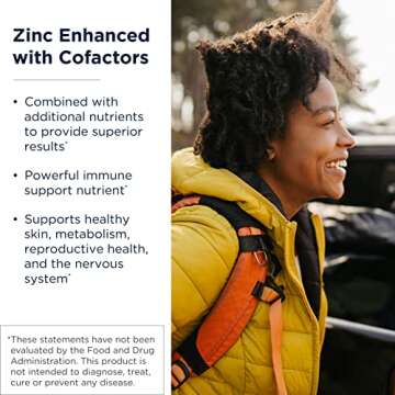 Designs for Health Zinc Supreme - 30mg Zinc Bisglycinate Chelate Supplement with Cofactors Taurine, ...
