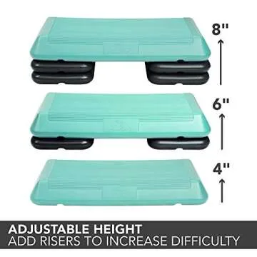 The Step Circuit Size Aerobic Platform for All Fitness Levels
