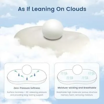 Elegear Deep Sleep Pillow for Neck Pain Relief