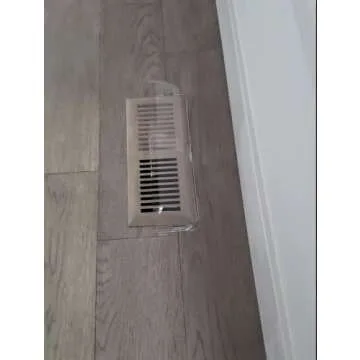 Hartford Ventilation Air Vent Deflector - Heavy Duty Unbreakable Plastic with Magnet Secure Design - Easy Adjust Between 8”-14” - Vent Deflector for Air Conditioning/Heat/AC/Under Furniture (1)