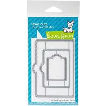 LAWN FAWN Lift The Flap Lawn Cuts Custom Craft Die