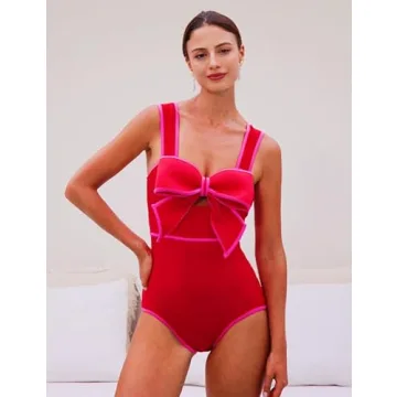 FLAXMAKER Stylish One-Piece Swimsuit for Summer Fun