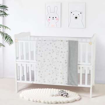 CREVENT 30''X40'' Cute Cozy Fluffy Warm Baby Blanket for Girls Boys Infants Toddlers' Bedding/Crib/C...