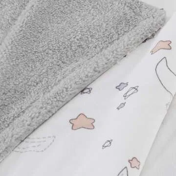 CREVENT 30''X40'' Cute Cozy Fluffy Warm Baby Blanket for Girls Boys Infants Toddlers' Bedding/Crib/Cot/Stroller, Baby Shower Birthday Newborn's Gift - Good Night