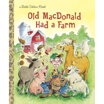 Old MacDonald Had a Farm Little Golden Book for Kids