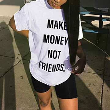 Women's 2 Piece Outfits Romper Letter Print T-Shirts Bodycon Shorts Tracksuit Set Workout Jumpsuits Clubwear Plus Size White XL