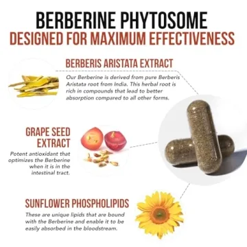 SoActive Berberine 550mg High Absorption Clinically Proven