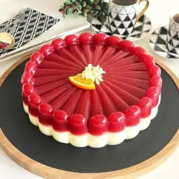 Palksky 10 Inch Nonstick Charlotte Cake Pan Silicone