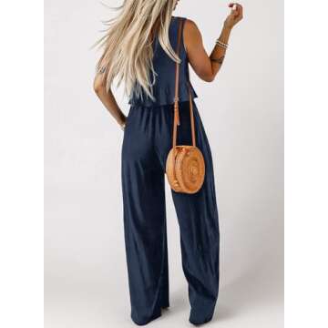 Dokotoo Stylish Two Piece Sets for Women Clothing Summer 2025