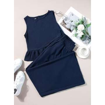 Dokotoo Summer 2025 Stylish Two Piece Set for Women