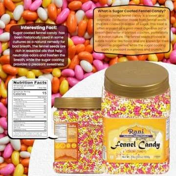 Delicious Rani Fennel Candy - Sweet Digestive Delight