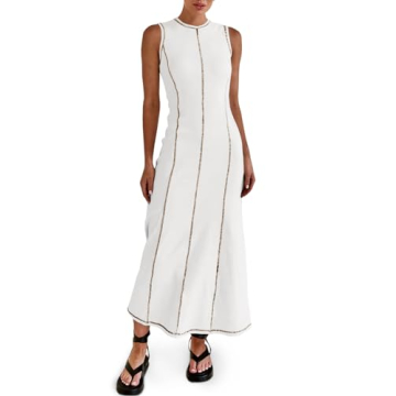 Wenrine Women's Summer Sleeveless Dress for Every Occasion