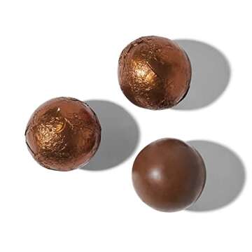 Bombombs Dark Chocolate Hot Chocolate Bombs, Includes Vegan Cocoa Bombs, Pack of 3
