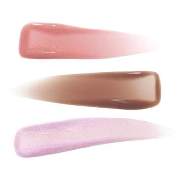 Milk Makeup Odyssey Fun Size Lip Faves - High-Shine Lip Gloss Trio - Non Greasy, Non Sticky - Sweet ...