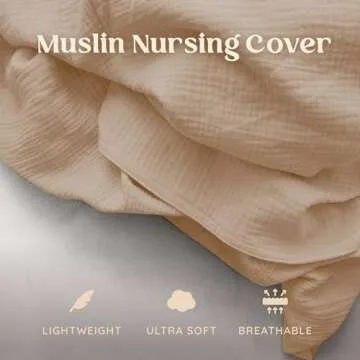Muslin Nursing Cover - Breastfeeding Essential
