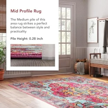 nuLOOM Vintage Bohemian Runner Rug - Chic & Durable Design