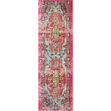 nuLOOM Vintage Bohemian Runner Rug - Chic & Durable Design