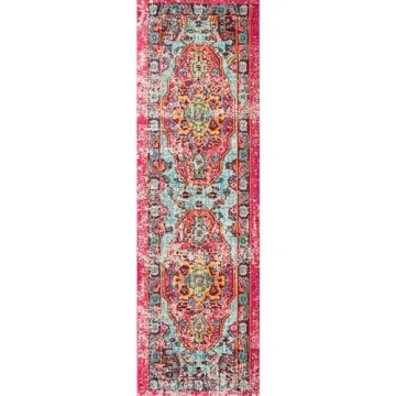 nuLOOM Vintage Bohemian Runner Rug - Chic & Durable Design