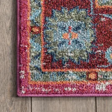 nuLOOM Vintage Bohemian Runner Rug - Chic & Durable Design