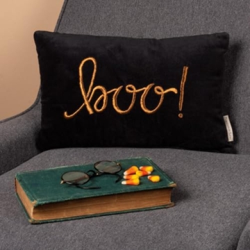 Primitives by Kathy Luxe Velvet Halloween Pillow for Elegant Decor