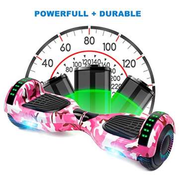 CBD Scooter with Dual 300W Motor & Colorful LED Lights