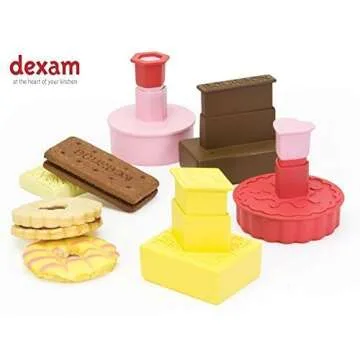 Classic British Biscuit Cutters Set of 4 for Fun Baking