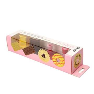 Classic British Biscuit Cutters Set of 4 for Fun Baking