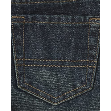 Children's Place Boys Bootcut Jeans in Dry Indigo