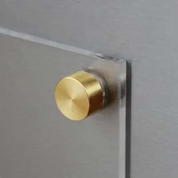 Magnetic Acrylic Weekly Calendar for Fridge, Includes 4 Magnetic Wet-Erase Markers for Refrigerator, 7" X 18".