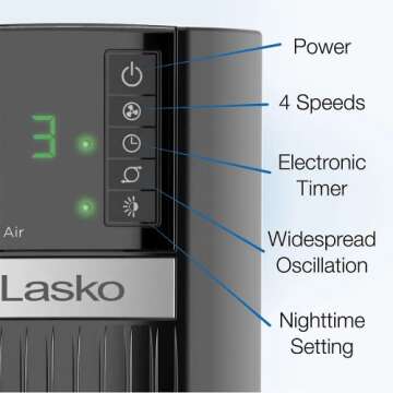 Lasko 48" Space-Saving Performance Tower Fan