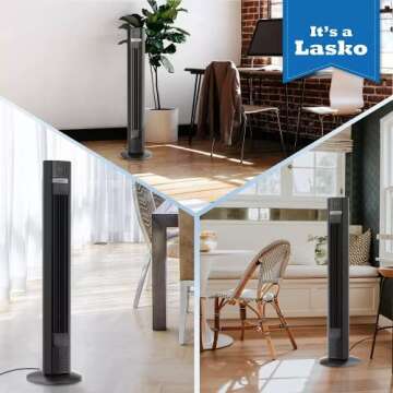 Lasko 48" Space-Saving Performance Tower Fan