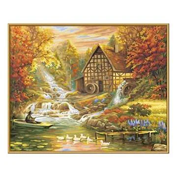 NORRIS Autumn Paint by Number Set - High Quality Art Kit